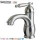 Classical style single handle crown basin faucet with cheap price