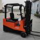 1000kg Capacity Electric Sit Down Forklift CE Electric Straddle Stacker 3 Wheel