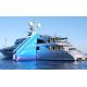 Inflatable Water Floating Yacht Slide, Inflatable Water Sliding Sports