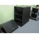 Professional Subwoofer Rock Band Stage Sound System For Event And Show , 2 X 18 Woffer Size