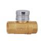 Forged Ball Brass Water Valve Magnetic Lockable Thread End Anti Erosion