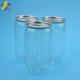 Transparent 650ml 180mm Height Plastic Soda Can
