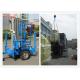 Trailer Type Vertical Mast Lift , 6 Meter Personnel Lift Platform For Outdoor Working