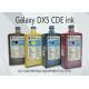 Galaxy CDE Disperse Sublimation Water Based Dye Ink 4 Color For Epson DX5 Head