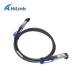 QSFP28 DAC Direct Attach Copper Cable 100G 2M 7ft 26/24 AWG