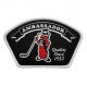 Custom Iron On Woven Patches Golf Club Clothing Brand Patches For Uniform