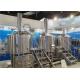 Automatic / Semi Automatic Craft Beer Brewing Equipment 1000L 3 Vessels