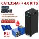 51.2V 314ah Seplos CATL Grade A LiFePO4 Lithium Battery Cell Seplos V4 residential battery pack