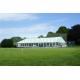 Catering White Marquee Tent , Full Glass Wall Tent 200 People Capacity