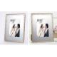 Customized Shape 4x6 Glitter Glass Photo Frame For Promotion Beautifully Decorated