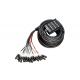 40cm Pro Audio Snake Cables 4-Core Black Clear Sound For Professionals