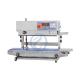 Stepless Speed Stainless Steel Auto Bag Sealer / Plastic Bag Continuous Band Sealer