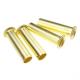 Custom Brass Tubular Rivets For Lining Fastener DIN 7338 Type C