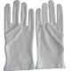 Cotton gloves, Parade gloves, bleached white