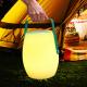 Customized Portable LED Lamp 4100K Colorful Rechargeable For Camping
