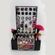 Acrylic Makeup Organizer for Brush Compartment Plexiglass Rotating Lipstick Display