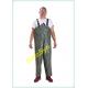 FQY1908 Digital-Camouflage PVC Safty Chest/ Waist Protective Working Fishery Men Pants