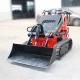 0-6km/h Working Speed Mini Skid Steer Loader with 200kg Rated Loading and Diesel Engin