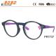 New style fashion competitive price Color plastic reading glasses,with rubber, spring hinge