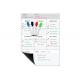 Kitchen Fridge Magnetic Dry Erase Whiteboard Sheet With Stain Resistant