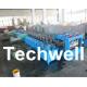 Galvanized Steel Silo Corrugated Roll Forming Machine With 18 Forming Stations
