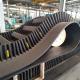 Steep Angle Conveying Of Bulk Materials Corrugated Sidewall Steel Cord Conveyor Belt