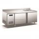 Stainless Steel Counter Top Working Table Refrigerator Chiller Restaurant Kitchen Commercial Salad Freezer Table
