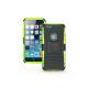 TPU+PC armor stand case for iPhone 6/6 Plus,unique design, light green color