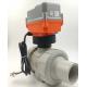 Active Contact Plastic Ball Valves PVC With 4mA - 20mA Control Regulation