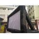 Large Black And White Inflatable Movie Screen Customized Size / Material