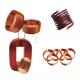 square or ring type inductor coils copper wire air core coil inductor