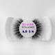 Reusable Real Mink Eyelashes Natural Black Color With Soft Cotton Band