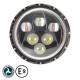 60W 7 Inch CREE LED Driving Light With DRL and Angel Eyes