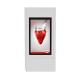 Customized outdoor LCD display portrait advertising equipment with USB port mobile charging waterproof touch screen