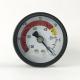 Aluminum 100 Kpa Pressure Gauge Axial Mount PC Glass Pressure Gauge