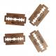New Kraft Paper Packing Imported Stainless Steel Double Edge Safety Razor Double Edge Razor Blade