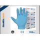 9 Mil 6 Mil Blue Nitrile Exam Disposable Protective Gloves Examination Powder Free