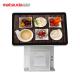 Hot Selling 15.6 Inch Piano Paint Capacitive Dual Touch Screen Pos System