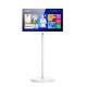 21.5 Inch Wireless Smart Portable Android 12 TV Monitor Touch Screen Display Movable Charging Stand Digital Signage