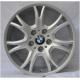 Hot sale 17 inch alloy wheel rims for BMW 120(mm)PCD, silver machined face