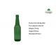 330ml Emerald green Glass beer bottle