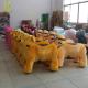 Hansel indoor amusement park equipment walking animal motorized rides battery animal motorized ride carousel kid rides