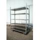 500KG Load Danish Flower Trolley 500KG 6 Tier Metal Plant Stand