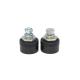 Welding cable connector 10-25 female european type in black for welding performance