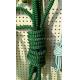 High strength kevlar twisted braided Aramid fiber rope