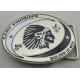 Camp Sinoquipe Belt Buckle with soft Enamel, Zinc Alloy Custom Made Men Buckles with Misty Nickel Plating