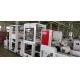 Polyethylene Film Auxiliary Equipment 90m/min Embossing Gusseting Rewinding Machine