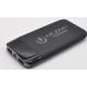 Flashing LED Logo Dual USB Portable Mobile Power Bank 6000mAh for Coporate Gifts