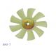 Excavator Engine Spare Parts Blade Fan R80-7 Engine Fan Blade For HYUNDAI