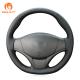 Hand Stitching Steering Wheel Cover for Toyota Vios 2014 2015 2016 2017 2018 2019
